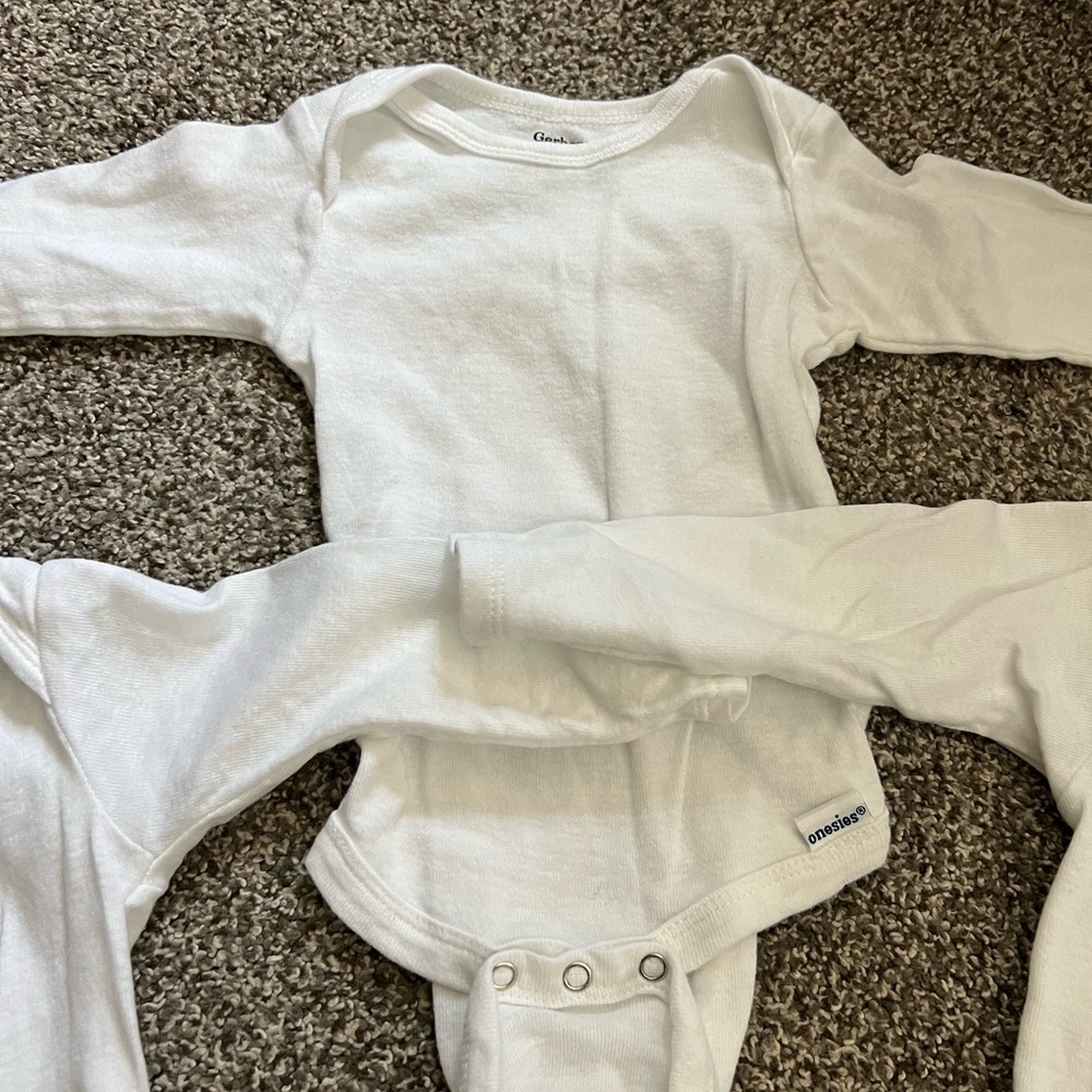 3 Gerber onsies